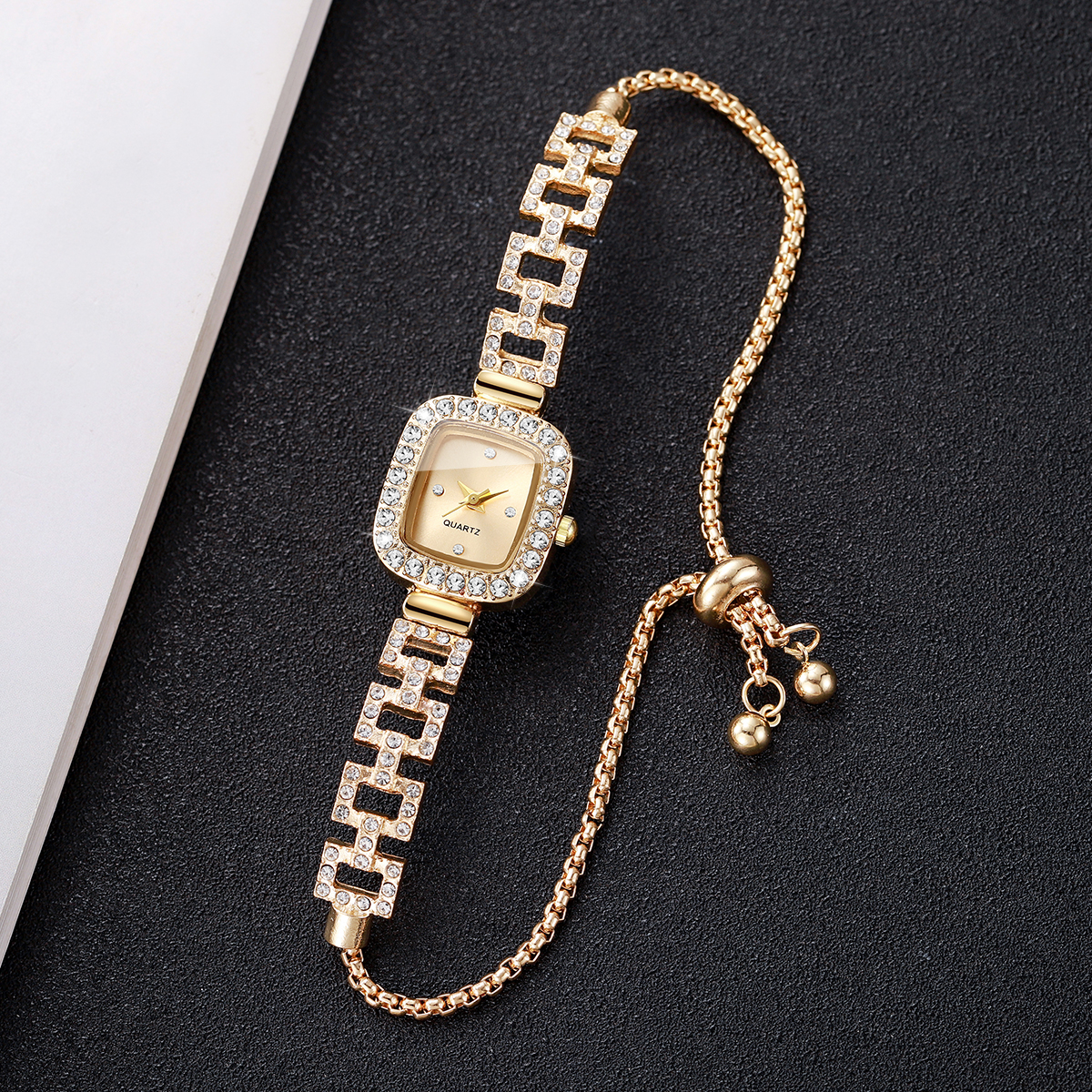 Luxury Rhinestone Bracelet Str - Luxury Watch Packaging Box recension och pris