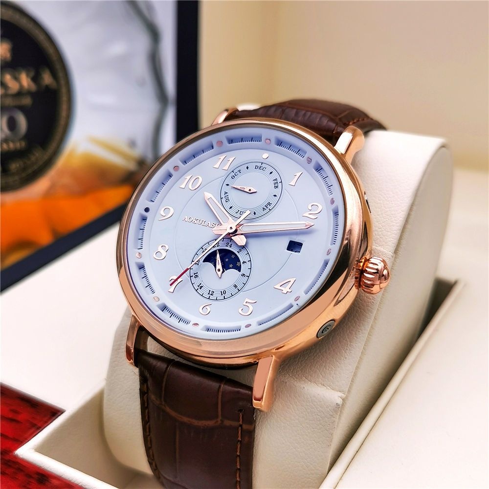 High-End Luxury Men's Mechanic - Luxury Watch Name Brands recension och pris