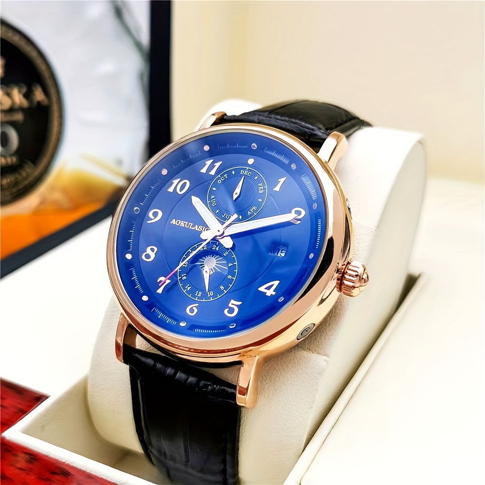 High-End Luxury Men's Mechanic - Luxury Watch Name Brands recension och pris