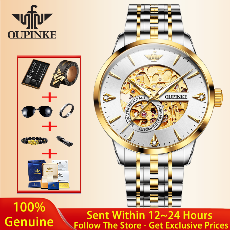 OUPINKE Luxury Fully Hollow Me - Luxury Watch All Brands recension och pris